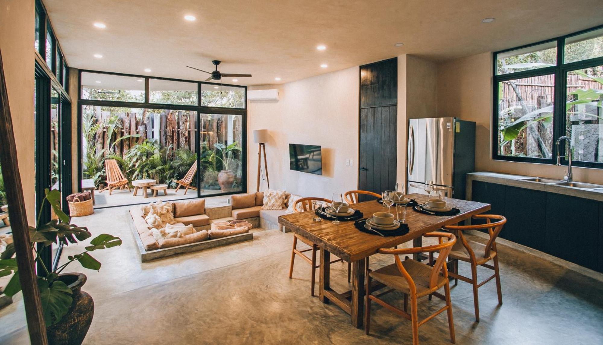 Round Luxury Jungle Villa Priv Pool-Concierge 4A 图卢姆 外观 照片